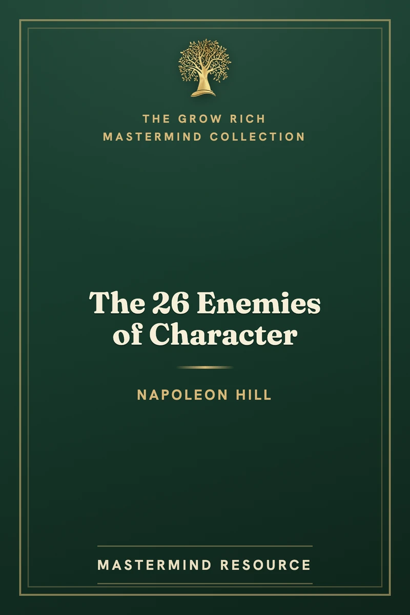 The 26 Enemies of Character